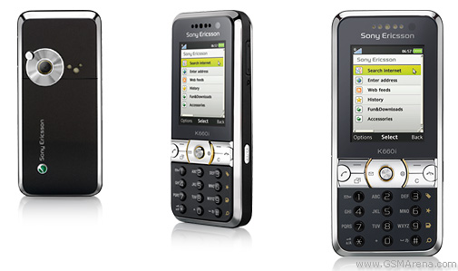 Sony Ericsson K660 pictures  official photos